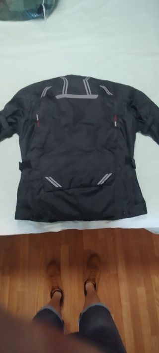 Chaqueta moto K3 negra