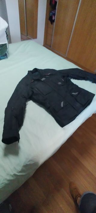 Chaqueta moto K3 negra