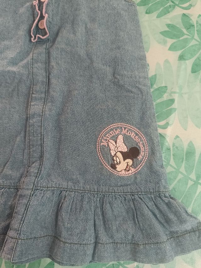 Vestido Minnie Mouse vaquero