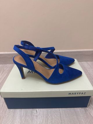 Tacones Marypaz azules