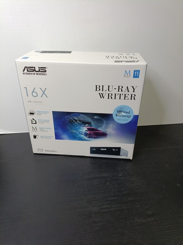 ASUS Blu-ray Writer 16X - Grabadora Blu-ray
