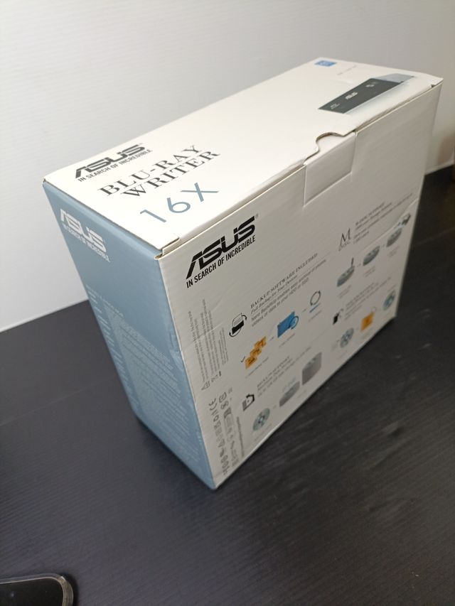 ASUS Blu-ray Writer 16X - Grabadora Blu-ray