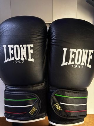 Guantes boxeo Leone 1947 Italia