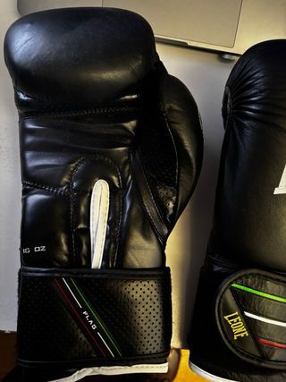 Guantes boxeo Leone 1947 Italia
