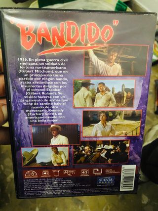DVD Bandido - Robert Mitchum