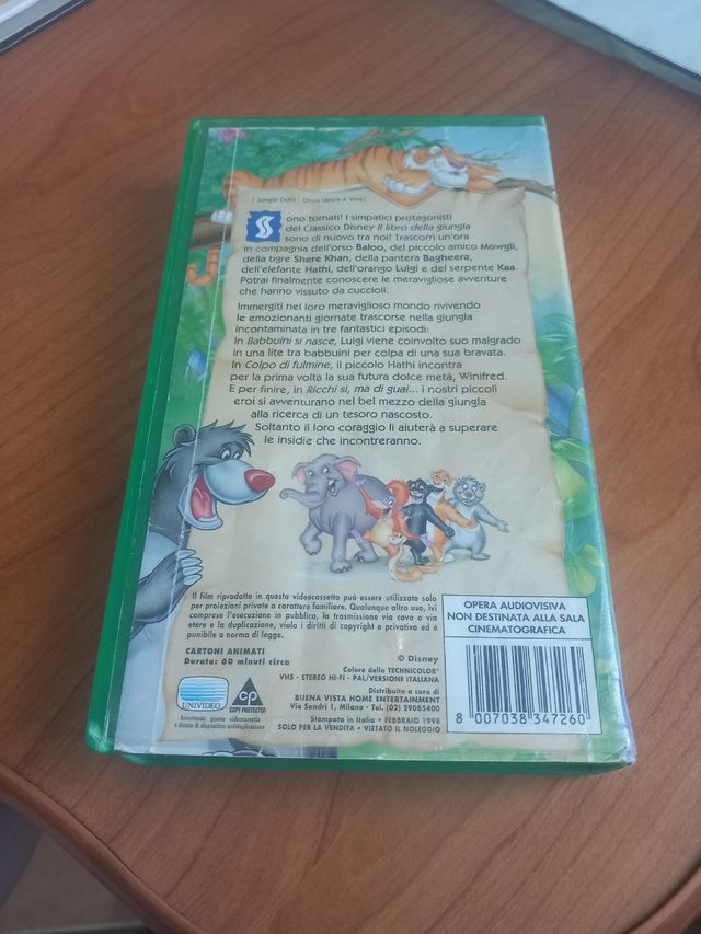 Cuccioli della Giungla VHS - Giorni da Ricordare