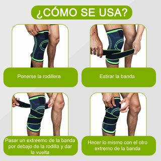 Rodillera deportiva - Tallas M, L, XL