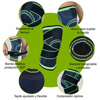 Rodillera deportiva - Tallas M, L, XL