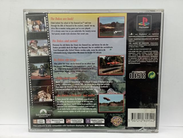 PS1 - I Dukes di Hazzard: Corsa per Casa