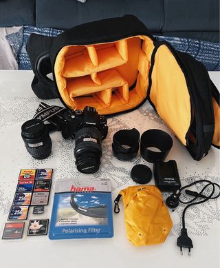 Kit Olympus E420 + accesorios