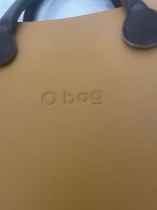 Bolso O bag marrón-amarillo