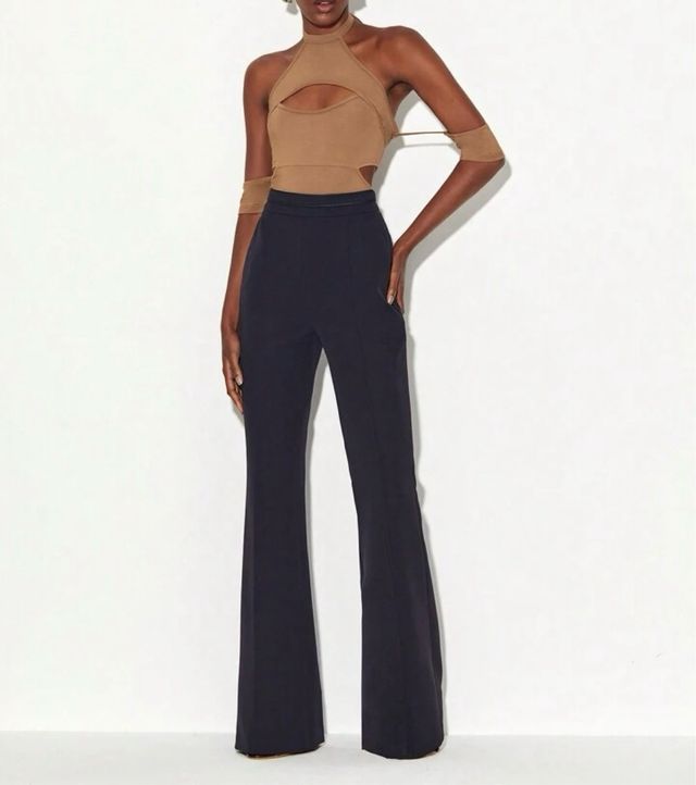 Body Shein marrón dorado talla XS