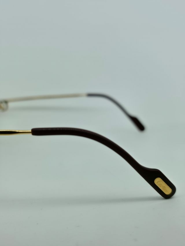 Occhiali Cartier Vintage Vendome Louis Gold