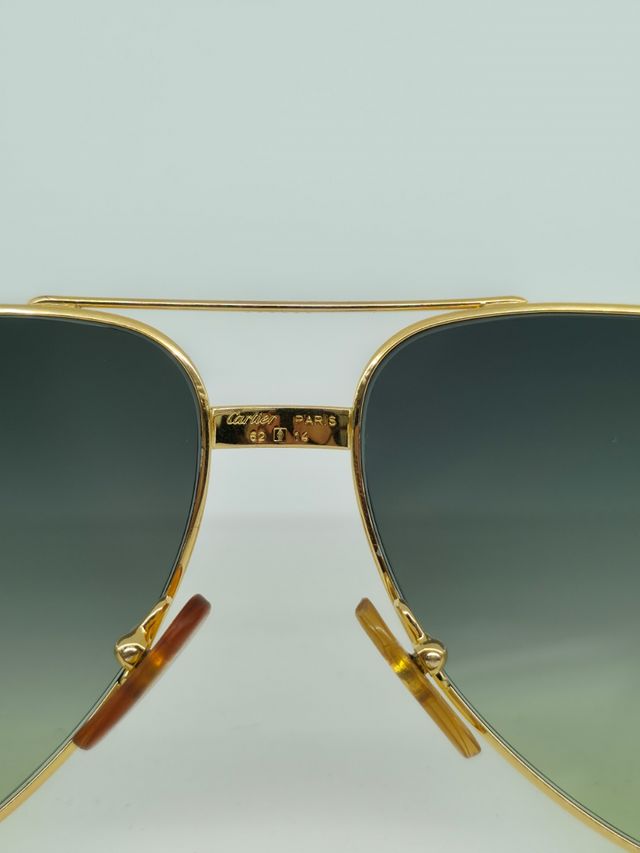 Occhiali Cartier Vintage Vendome Louis Gold