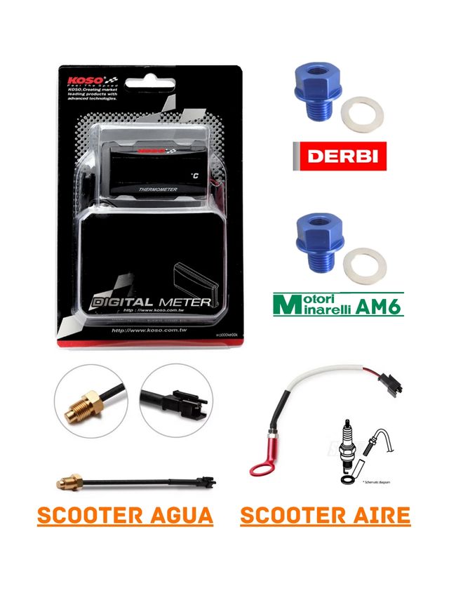 SENSOR DE TEMPERATURA KOSO MARCADOR DE TEMPERATURA