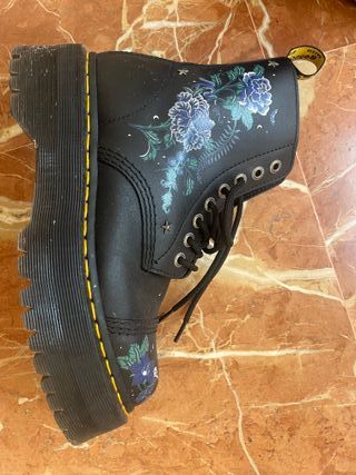 Botas Dr. Martens plataforma negras