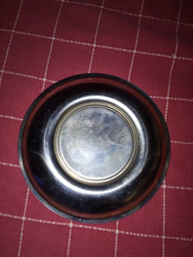 Plato acero 16cm - Vintage