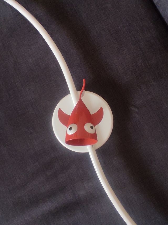 Lámpara infantil de peces.