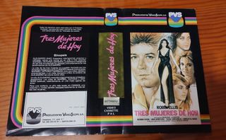 CARÁTULA PELICULA TRES MUJERES DE HOY