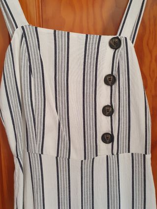 Mono rayas gris-blanco