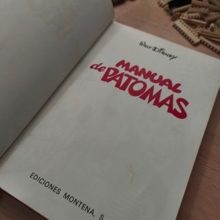MANUAL DE PATOMAS. WALT DISNEY. -ED. EDICIONES