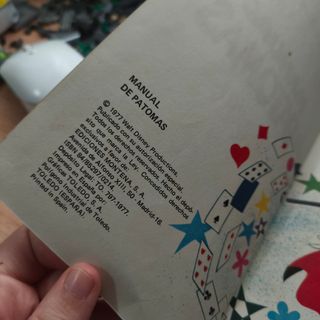 MANUAL DE PATOMAS. WALT DISNEY. -ED. EDICIONES 