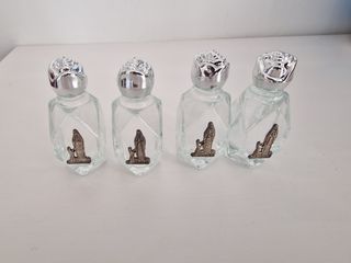 4 Frascos Agua bendita Lourdes
