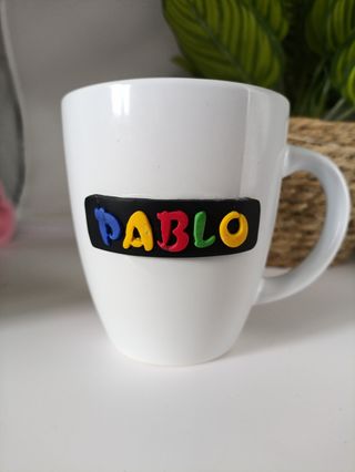 Taza personalizada de SuperMario Bross con nombre 
