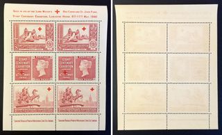 SELLOS DE AYUDA A LA CRUZ ROJA | LONDRES, 1940