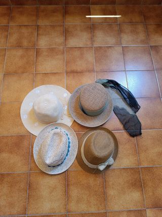 4 Sombreros playa mujer verano