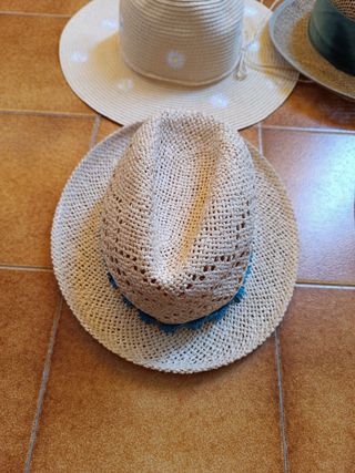 4 Sombreros playa mujer verano