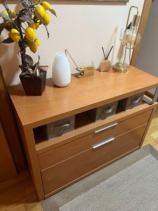 Mueble de madera marrón - Cómoda ( Recibidor)