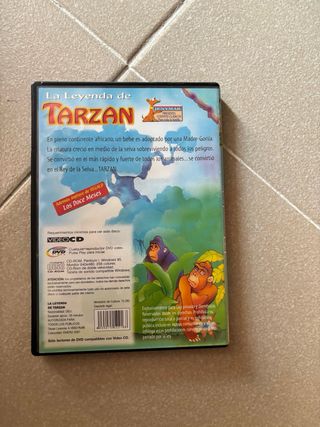DVD La Leyenda de Tarzán