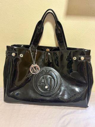 Bolso Armani Jeans negro