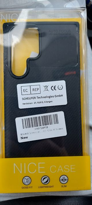 Funda YESARMOR Galaxy S22 Ultra - Negra