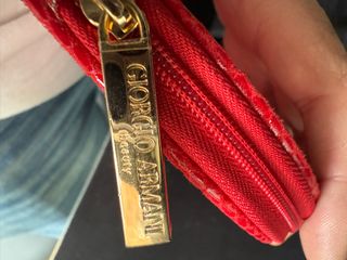 Monedero Giorgio Armani Beauty rojo