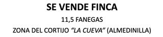 Finca olivos 11,5 Fanegas Almedinilla