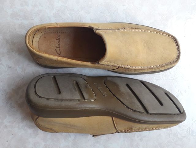 Clarks - Zapatos Piel Beige