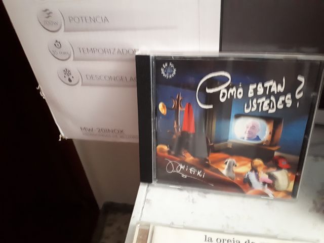 DVD, serie, juego wii, música infantil