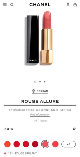Pintalabios Chanel 
