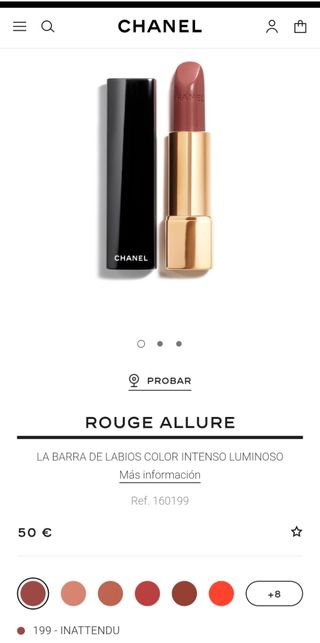 Pintalabios Chanel 

