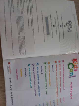KIDS CAN! 5 Pupil's Book: libro de texto de ing...