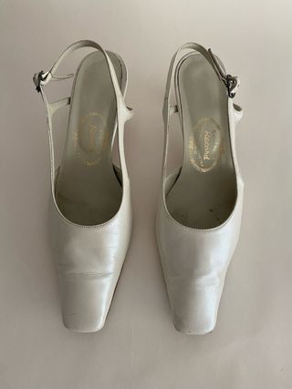 Zapatos novia blancos