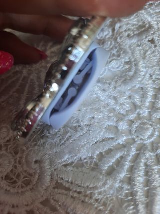 Suporte Telemóvel Coração Strass