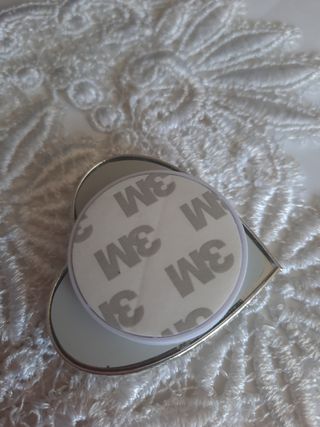 Suporte Telemóvel Coração Strass