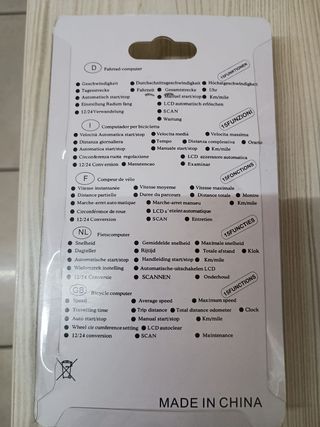 Ciclocomputer BN-518 - 15 funzioni