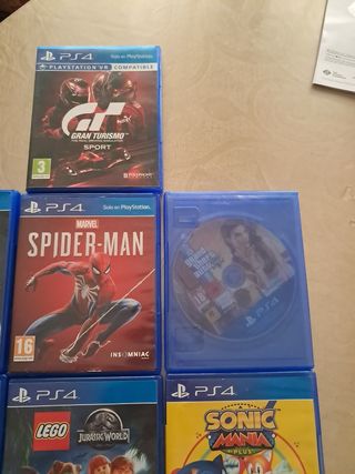 PS4 (PlayStation 4) + 10 juegos