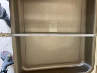 Bandeja horno acero inoxidable profesional