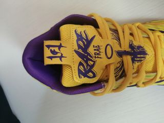 Zapatillas Baloncesto Amarillas Talla41