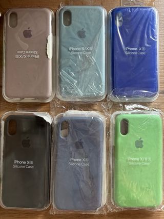 Fundas iPhone X/XS (6 unidades)